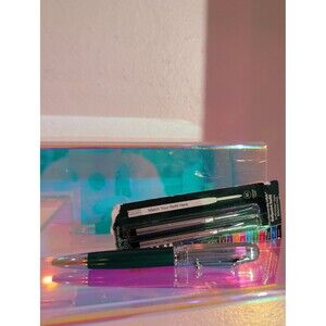 Monteverde USA Rodeo Drive Ballpoint Pen Green Chrome w Soft Roll Refill